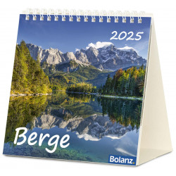 Berge Tischkalender 2025