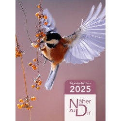 Näher zu Dir Buchkalender 2025 Vogel